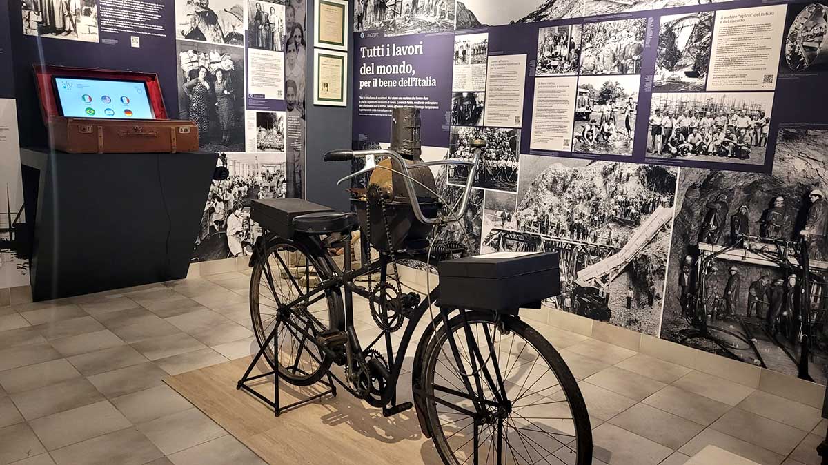 La bici dell'arrotino presente al MEV