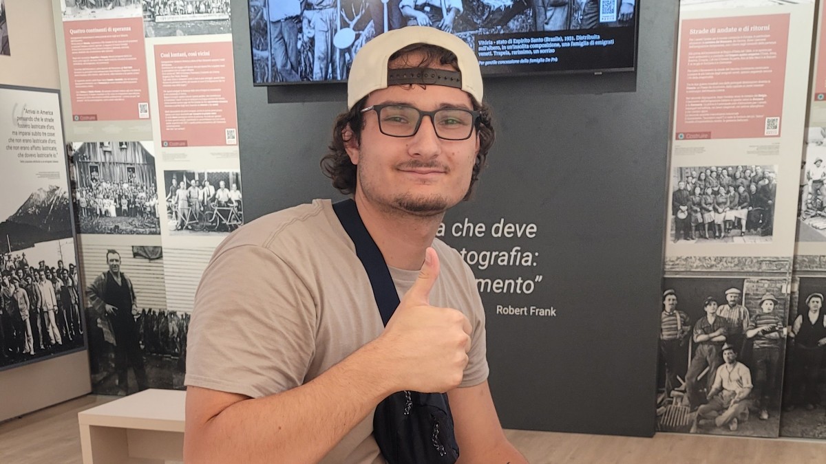 Da New York alla riscoperta delle radici: la visita di Christian Sardo al MEV